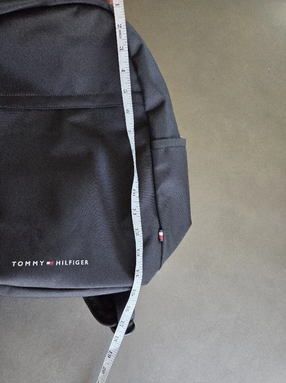 Tommy Hilfiger Signature Tape Zip Pull Backpack NWT $110